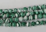 CTU1126 15.5 inches 6mm round synthetic turquoise beads wholesale