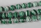 CTU1127 15.5 inches 8mm round synthetic turquoise beads wholesale