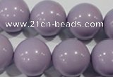 CTU1408 15.5 inches 18mm round synthetic turquoise beads