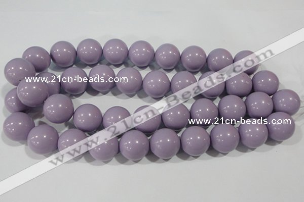 CTU1408 15.5 inches 18mm round synthetic turquoise beads