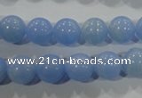 CTU1733 15.5 inches 8mm round synthetic turquoise beads