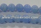 CTU1734 15.5 inches 10mm round synthetic turquoise beads