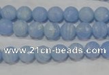 CTU1743 15.5 inches 8mm faceted round synthetic turquoise beads