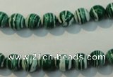 CTU2042 15.5 inches 8mm round synthetic turquoise beads