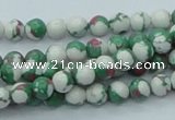 CTU223 16 inches 6mm round imitation turquoise beads wholesale