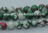 CTU224 16 inches 8mm round imitation turquoise beads wholesale