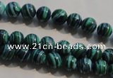 CTU2403 15.5 inches 6mm round synthetic turquoise beads