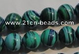 CTU2406 15.5 inches 12mm round synthetic turquoise beads