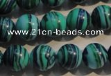 CTU2407 15.5 inches 14mm round synthetic turquoise beads