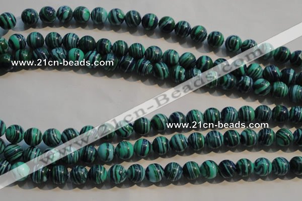 CTU2407 15.5 inches 14mm round synthetic turquoise beads