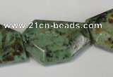 CTU2484 15.5 inches 20*28mm - 24*32mm freeform African turquoise beads