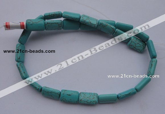 CTU25 15.5 inches 18*25mm rectangle blue turquoise beads Wholesale