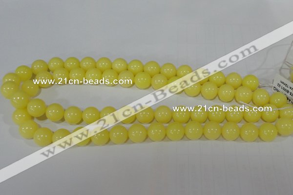 CTU2519 15.5 inches 12mm round synthetic turquoise beads