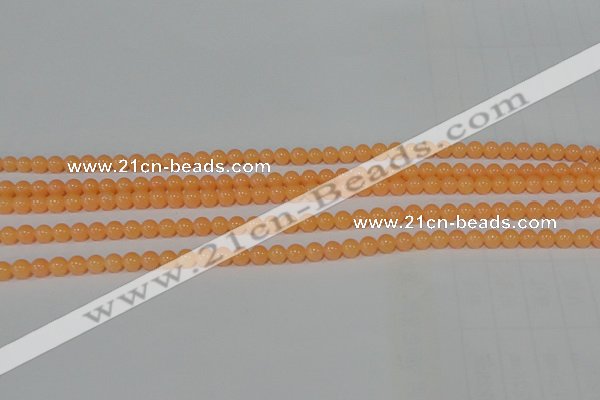 CTU2531 15.5 inches 4mm round synthetic turquoise beads