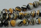 CTU255 16 inches 8mm round imitation turquoise beads wholesale