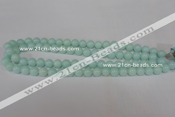 CTU2566 15.5 inches 10mm round synthetic turquoise beads