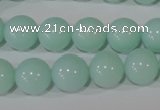 CTU2567 15.5 inches 12mm round synthetic turquoise beads