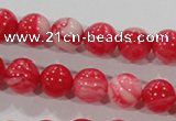 CTU2612 15.5 inches 8mm round synthetic turquoise beads