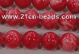 CTU2614 15.5 inches 12mm round synthetic turquoise beads