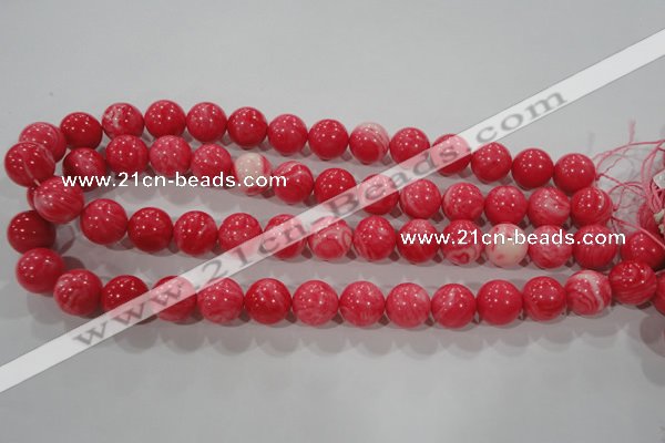 CTU2615 15.5 inches 14mm round synthetic turquoise beads