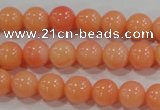 CTU2632 15.5 inches 6mm round synthetic turquoise beads