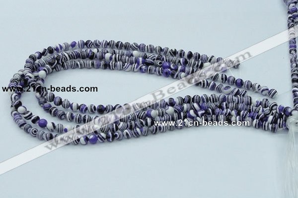 CTU265 16 inches 6mm round imitation turquoise beads wholesale