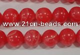 CTU2734 15.5 inches 12mm round synthetic turquoise beads