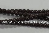 CTU2818 15.5 inches 2mm round synthetic turquoise beads