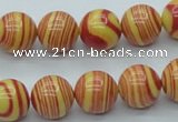 CTU288 16 inches 12mm round imitation turquoise beads wholesale