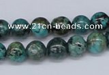 CTU428 15.5 inches 10mm round African turquoise beads wholesale