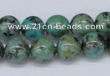 CTU429 15.5 inches 12mm round African turquoise beads wholesale