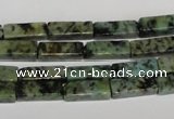 CTU487 15.5 inches 4*13mm cuboid African turquoise beads wholesale