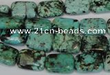 CTU495 15.5 inches 10*14mm rectangle African turquoise beads wholesale