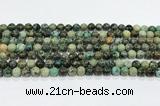 CTU511 15.5 inches 6mm round African turquoise beads wholesale