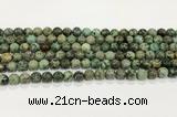 CTU512 15.5 inches 8mm round African turquoise beads wholesale