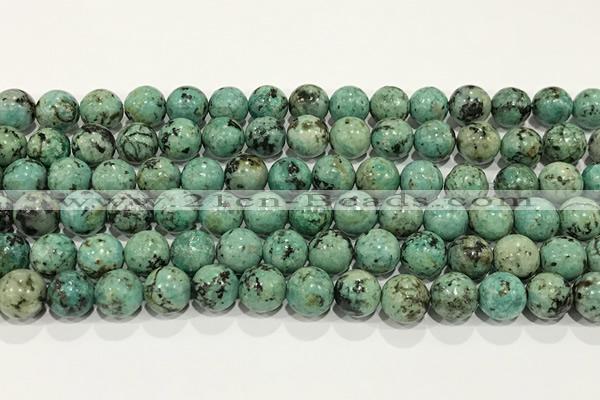 CTU514 15.5 inches 6mm round African turquoise beads wholesale