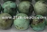 CTU578 15.5 inches 10mm round african turquoise beads wholesale