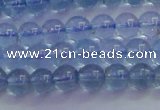 CTZ02 15.5 inches 6mm round natural topaz gemstone beads