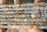 CTZ11 15.5 inches 6mm round natural topaz gemstone beads