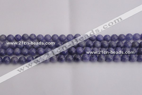 CTZ504 15.5 inches 10mm round natural tanzanite gemstone beads