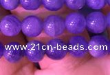 CTZ511 15.5 inches 4mm round natural tanzanite gemstone beads