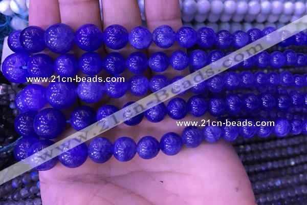 CTZ520 15.5 inches 3mm - 12mm round natural tanzanite gemstone beads