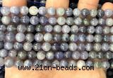CTZ531 15 inches 6mm round tanzanite beads wholesale