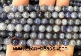 CTZ533 15 inches 8mm round tanzanite beads wholesale