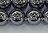 CTZ606 15.5 inches 16mm round terahertz beads wholesale