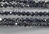 CTZ608 15.5 inches 2mm faceted round terahertz beads wholesale