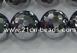 CTZ625 15.5 inches 14mm faceted round terahertz beads wholesale