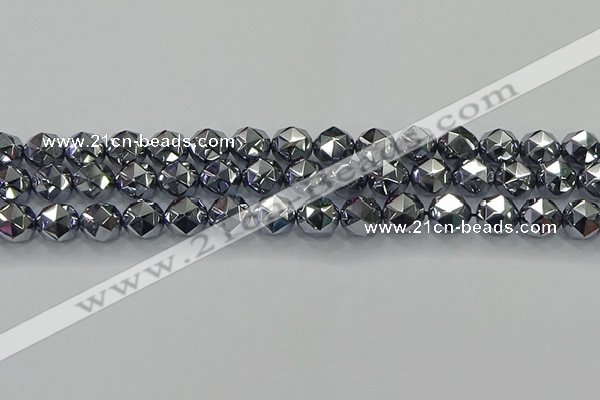 CTZ632 15.5 inches 8mm faceted nuggets terahertz beads wholesale