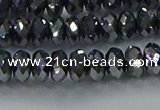 CTZ645 15.5 inches 5*8mm faceted rondelle terahertz beads wholesale