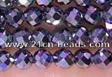 CTZ652 15.5 inches 3mm faceted round tiny terahertz beads